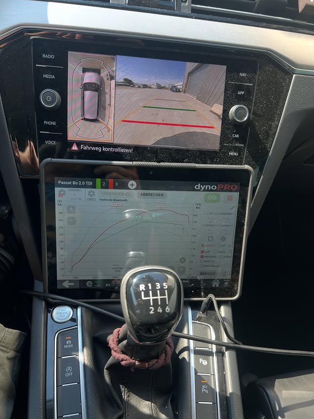 DynoPRO Messung im VW Passat B8